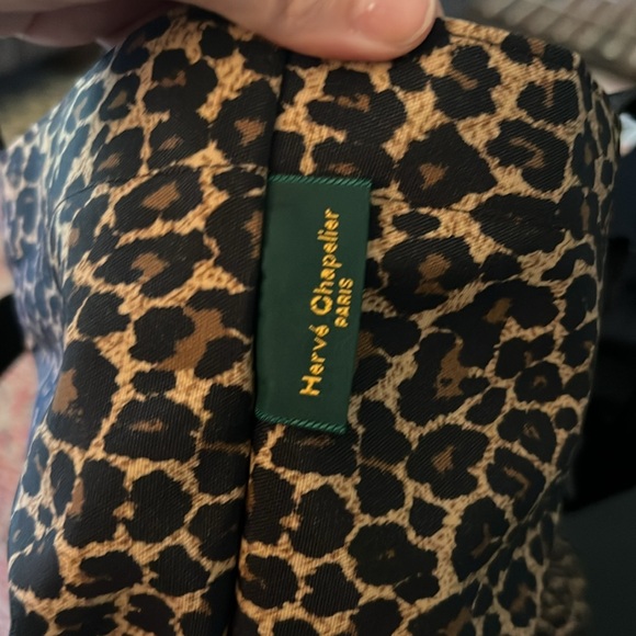 Hervé Chapelier Leopard Print tote never been used - Picture 3 of 4